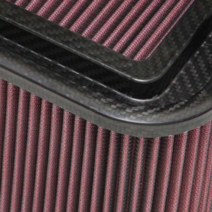 K&N 100-8570 Engine Air Intake Scoop - Truck Part Superstore