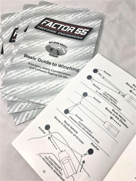 Factor 55 10000 Basic Guide To Winching Manual Factor 55 - Truck Part Superstore