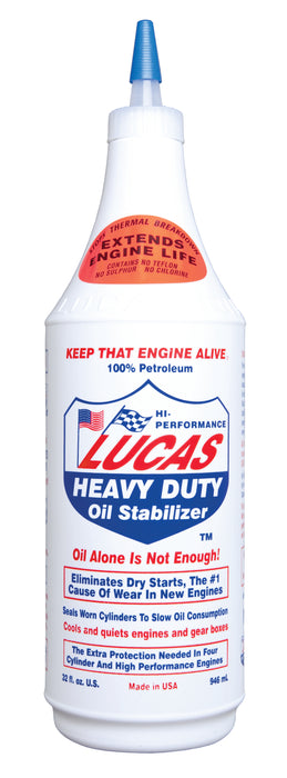 Lucas Oil Products 10001 Heavy Duty Oil Stabilizer - Truck Part Superstore