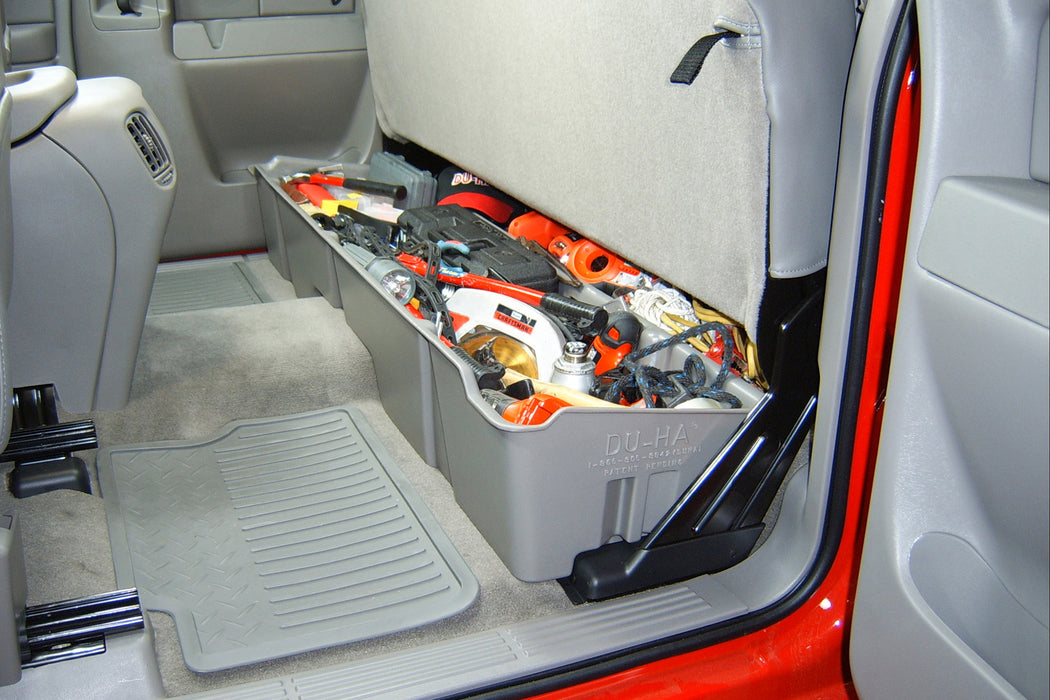 DU-HA 10002 DU-HA® Interior Storage/Gun Case; Incl. Gun Rack/Organizer; Light Gray; - Truck Part Superstore