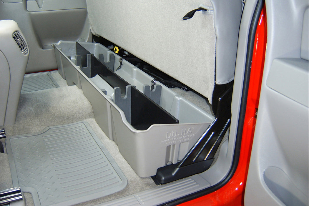 DU-HA 10001 DU-HA® Interior Storage/Gun Case; Incl. Gun Rack/Organizer; Dark Gray; - Truck Part Superstore