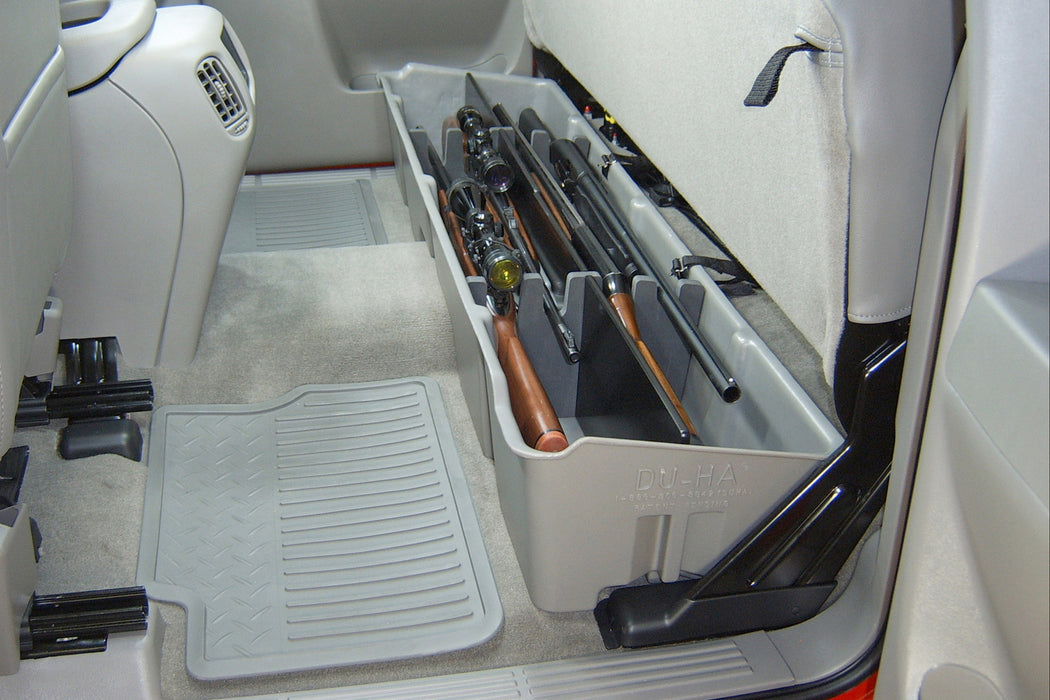 DU-HA 10001 DU-HA® Interior Storage/Gun Case; Incl. Gun Rack/Organizer; Dark Gray; - Truck Part Superstore