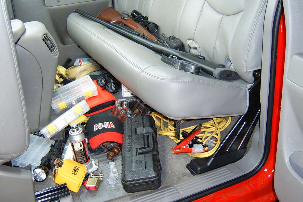 DU-HA 10001 DU-HA® Interior Storage/Gun Case; Incl. Gun Rack/Organizer; Dark Gray; - Truck Part Superstore
