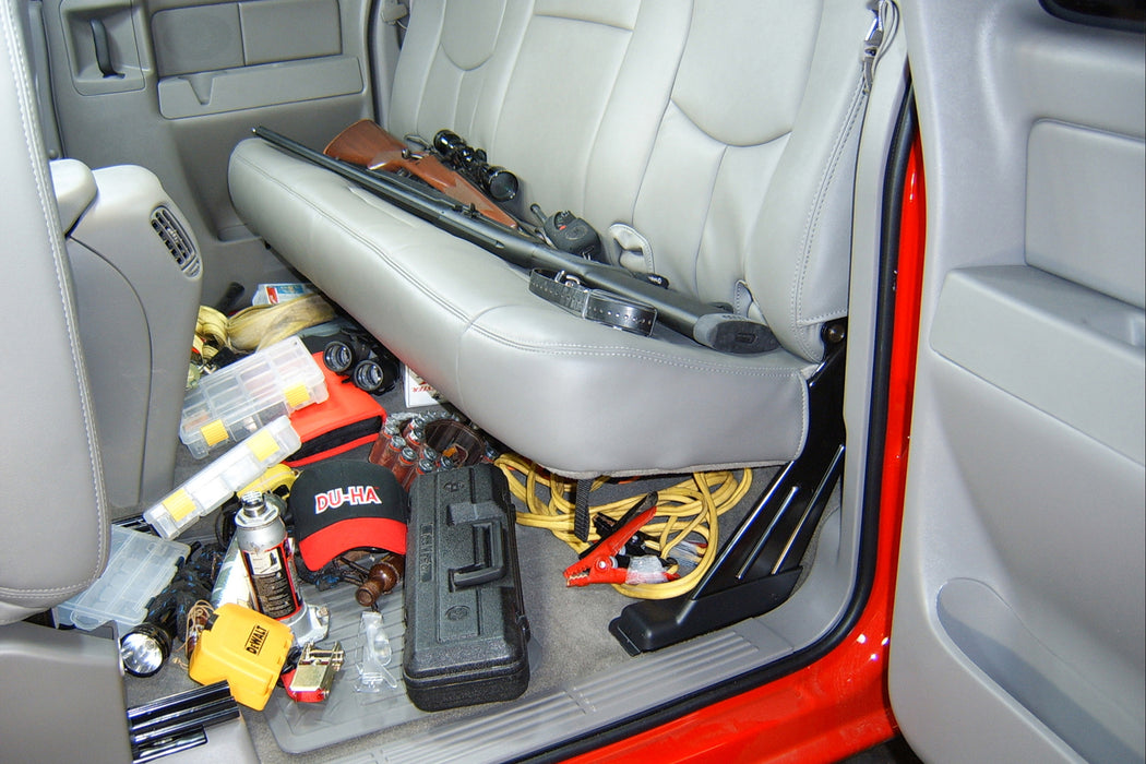 DU-HA 10001 DU-HA® Interior Storage/Gun Case; Incl. Gun Rack/Organizer; Dark Gray; - Truck Part Superstore