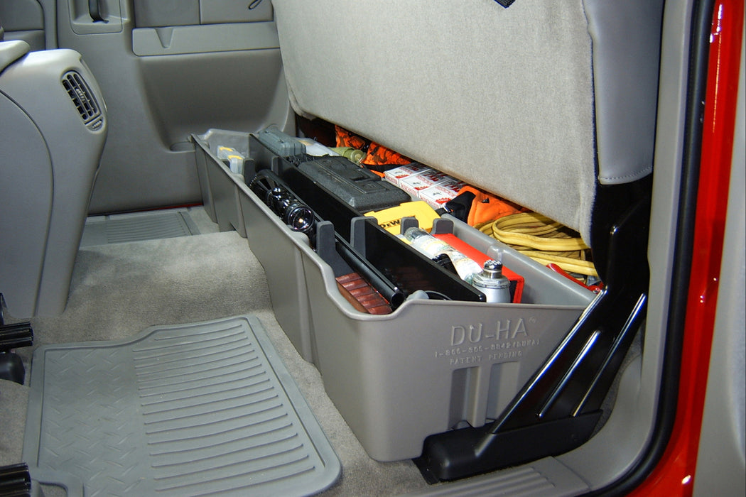 DU-HA 10001 DU-HA® Interior Storage/Gun Case; Incl. Gun Rack/Organizer; Dark Gray; - Truck Part Superstore