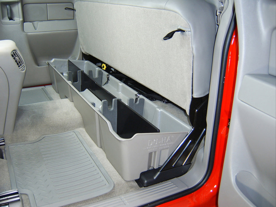 DU-HA 10002 DU-HA® Interior Storage/Gun Case; Incl. Gun Rack/Organizer; Light Gray; - Truck Part Superstore