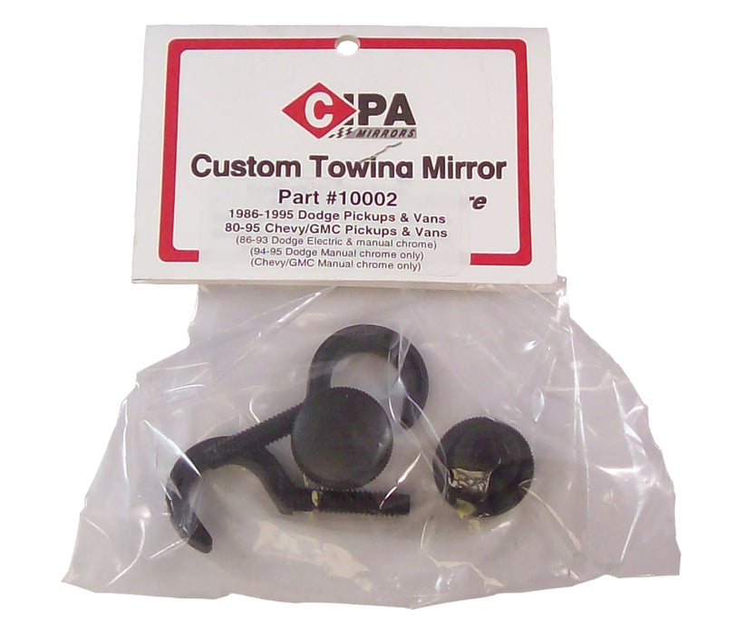 Cipa USA 10002 Custom Towing Mirror Hardware; Replacement Hardware For PN[10000]; - Truck Part Superstore