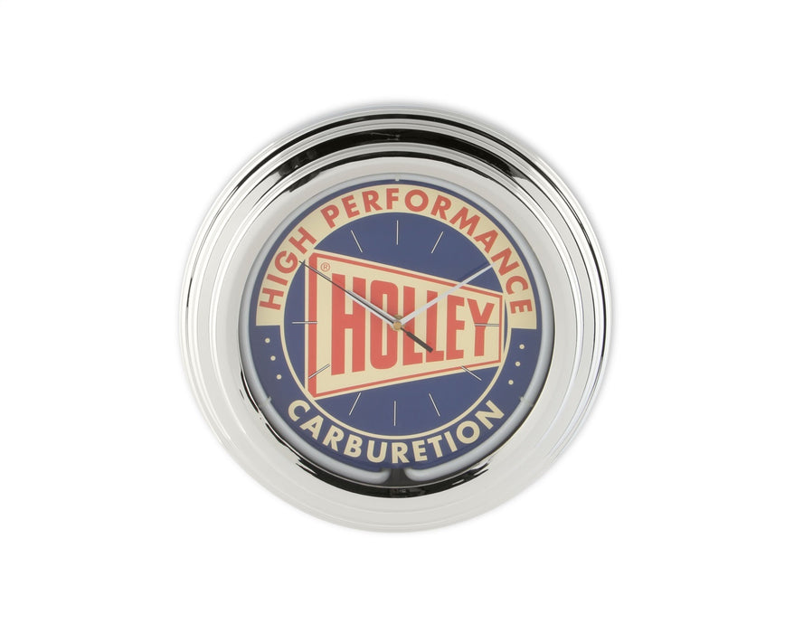 Holley 10004HOL Holley Neon Wall Clock - Truck Part Superstore