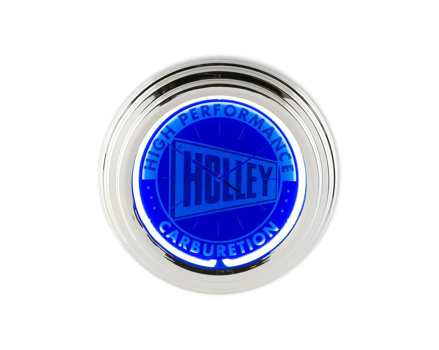 Holley 10004HOL Holley Neon Wall Clock - Truck Part Superstore