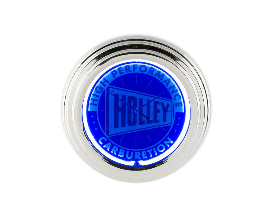 Holley 10004HOL Holley Neon Wall Clock - Truck Part Superstore
