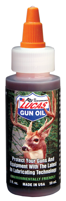 Lucas Oil Products 10006 Gun Oil 18x2oz counter display - Truck Part Superstore