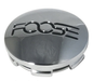 Foose 2PC 1001-13 FOOSE 2.47" SNAP IN CHROME CAP - Truck Part Superstore