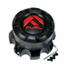 Fuel 2PC 1001-60MBQ FUEL GL-BLACK RED LOGO 8 LUG CAP - TALL - Truck Part Superstore