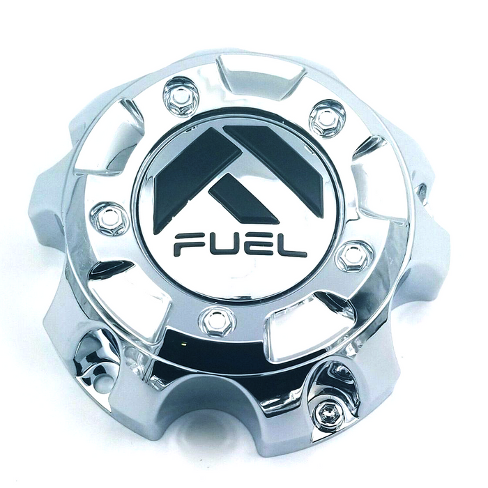 Fuel 2PC 1001-61 FUEL CHROME 5X135-5X5.5 CAP - Truck Part Superstore