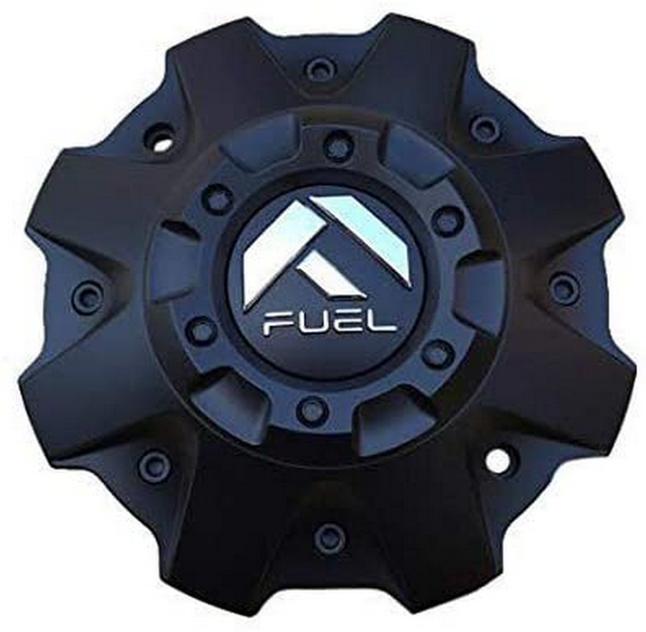 Fuel 2PC 1001-79B FUEL MATTE BLACK COVERED CAP-SHORT - Truck Part Superstore