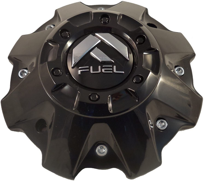 Fuel 2PC 1001-79GB FUEL GLOSS BLACK CAP-SHORT - Truck Part Superstore