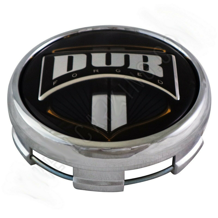 DUB 1PC 1001-92 DUB FORGED CAP 2.7" SNAP IN BMW GROOVE - Truck Part Superstore