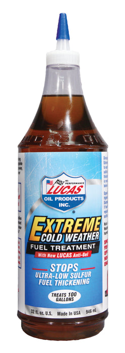 Lucas Oil Products 10012 Extreme Cold Weather Fuel Treatment - Truck Part Superstore