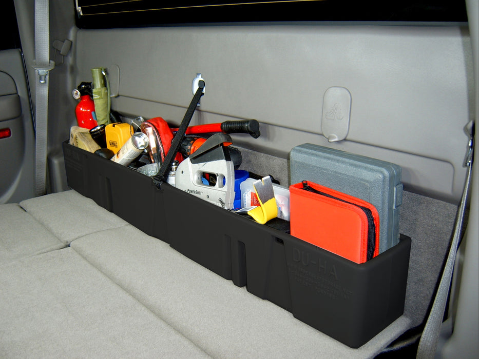 DU-HA 10013 DU-HA® Behind The Seat Storage; Incl. Gun Rack/Organizer; Black; - Truck Part Superstore