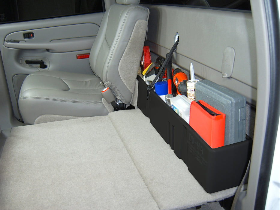 DU-HA 10013 DU-HA® Behind The Seat Storage; Incl. Gun Rack/Organizer; Black; - Truck Part Superstore