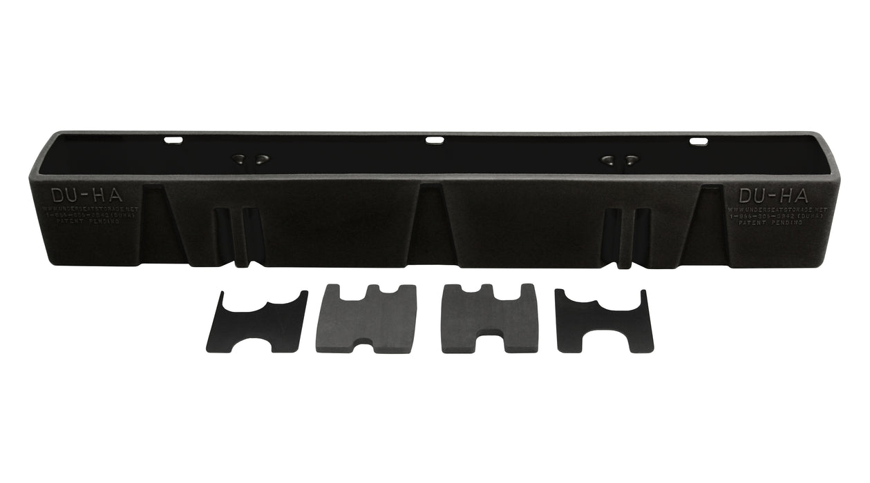 DU-HA 10013 DU-HA® Behind The Seat Storage; Incl. Gun Rack/Organizer; Black; - Truck Part Superstore