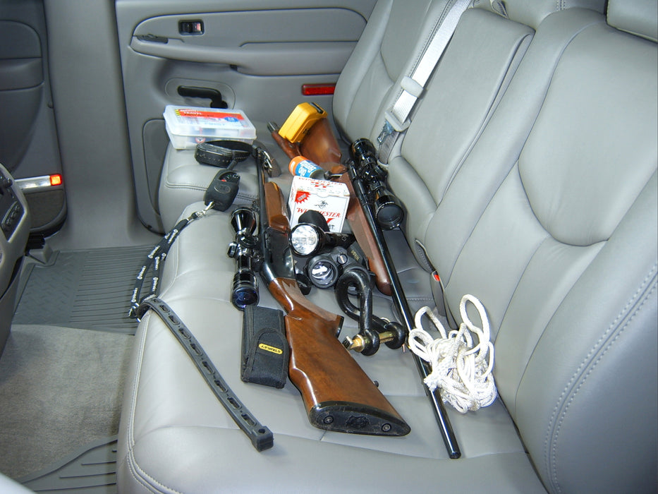 DU-HA 10013 DU-HA® Behind The Seat Storage; Incl. Gun Rack/Organizer; Black; - Truck Part Superstore