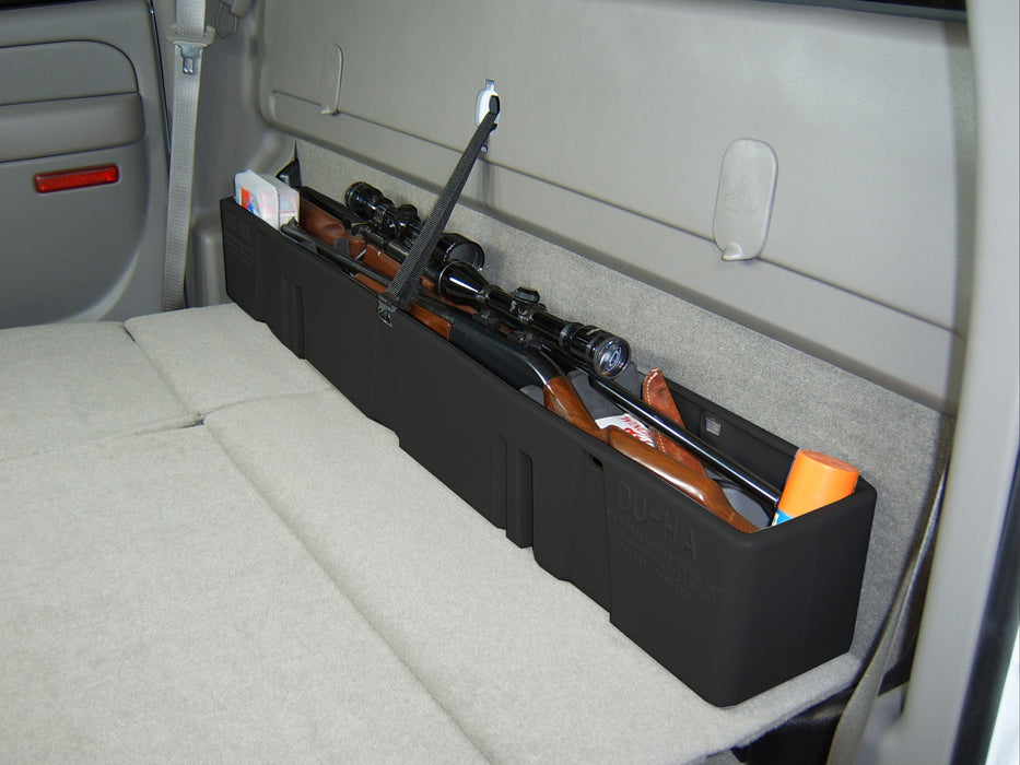 DU-HA 10013 DU-HA® Behind The Seat Storage; Incl. Gun Rack/Organizer; Black; - Truck Part Superstore