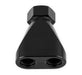 Earl's Performance 100160ERL Fuel Distribution Y Block; One -8AN O-Ring Port; Two -6AN O-Ring Port; - Truck Part Superstore