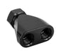 Earl's Performance 100160ERL Fuel Distribution Y Block; One -8AN O-Ring Port; Two -6AN O-Ring Port; - Truck Part Superstore