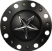 XD 1001775B XDS CAP XD775 ROCKSTAR BLK 20X8.5,22X9 - Truck Part Superstore