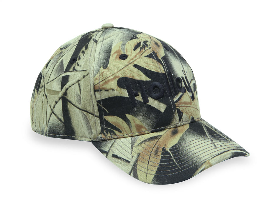 Holley 10017HOL Cap; Holley Full Camo; - Truck Part Superstore
