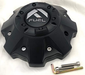 Fuel 2PC 1002-48B FUEL 5/6 FLAT BOTTOM MATTE BLACK CAP - Truck Part Superstore
