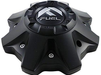 Fuel 2PC 1002-49B FUEL 8L FLAT BOTTOM MATTE BLACK CAP - Truck Part Superstore