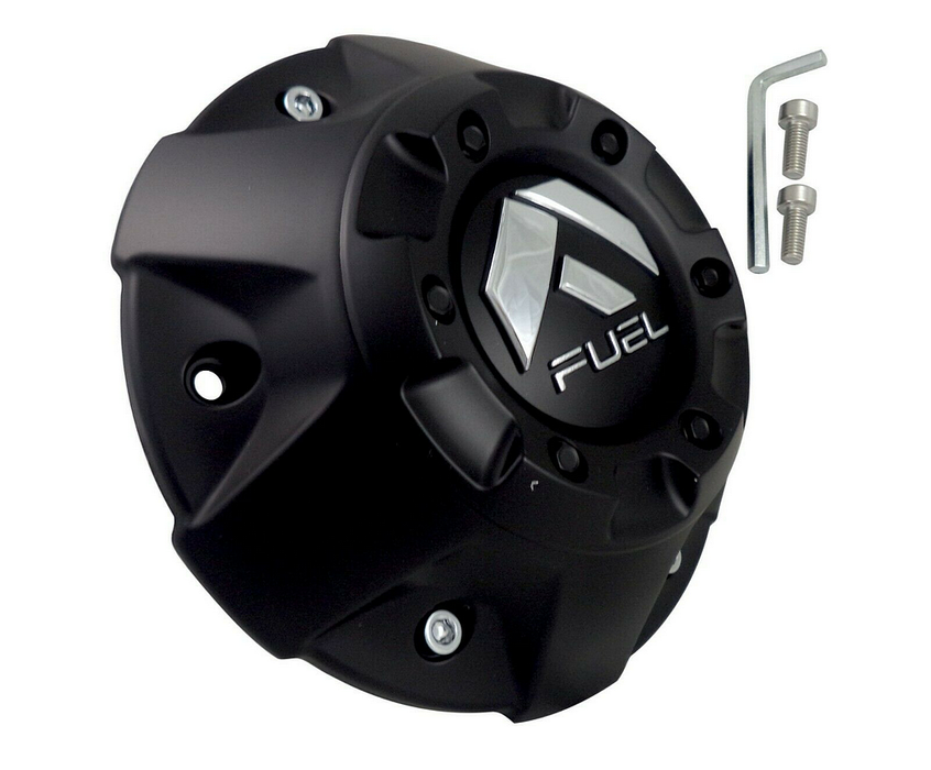 Fuel 2PC 1002-50B FUEL BLACK REVOLVER CAP - Truck Part Superstore