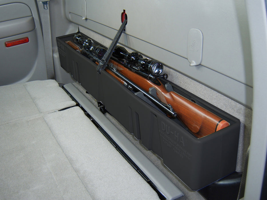 DU-HA 10023 DU-HA® Behind The Seat Storage; Incl. Gun Rack/Organizer; Black; - Truck Part Superstore