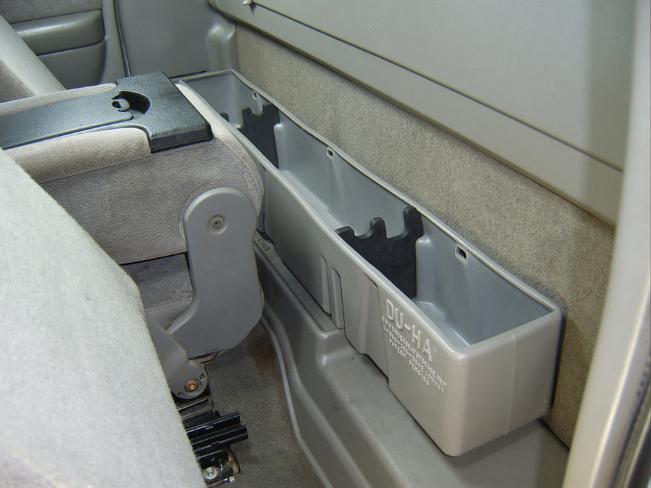 DU-HA 10026 DU-HA® Behind The Seat Storage; Incl. Gun Rack/Organizer; Black; - Truck Part Superstore
