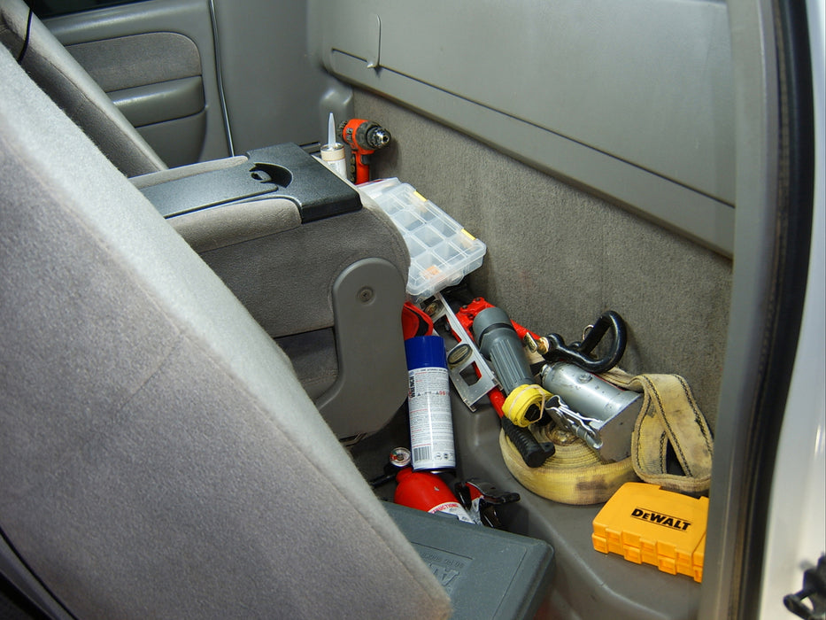DU-HA 10026 DU-HA® Behind The Seat Storage; Incl. Gun Rack/Organizer; Black; - Truck Part Superstore