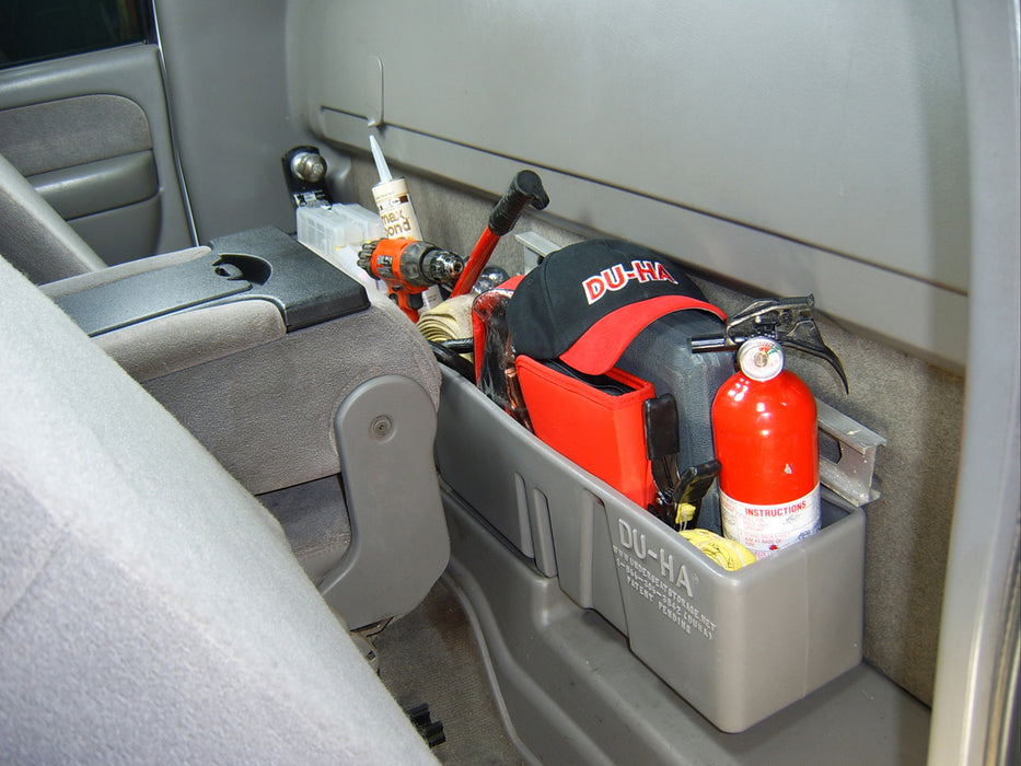 DU-HA 10026 DU-HA® Behind The Seat Storage; Incl. Gun Rack/Organizer; Black; - Truck Part Superstore
