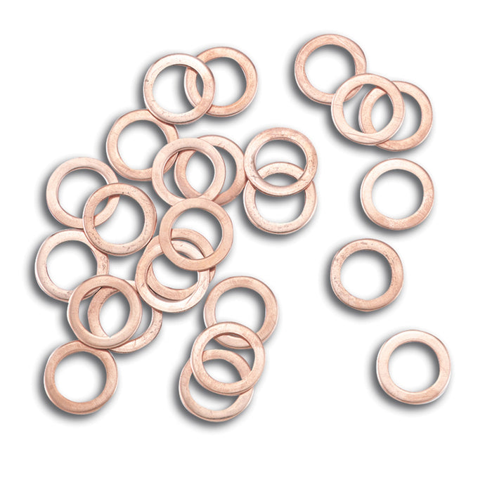 ACCEL 1002M Spark Plug Indexer; Motorcycle Spark Plug Copper Index Washers; 30 Pack; - Truck Part Superstore