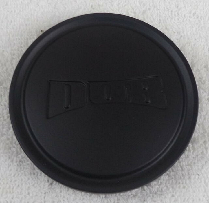 DUB 1PC 1003-05-04MB DUB MATTE BLACK 3.0" FLAT CAP - Truck Part Superstore