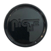 Niche Mono 1003-22GBL NICHE 2.70"FLAT CAP-GL-BLK W/ MATTE LOGO - Truck Part Superstore