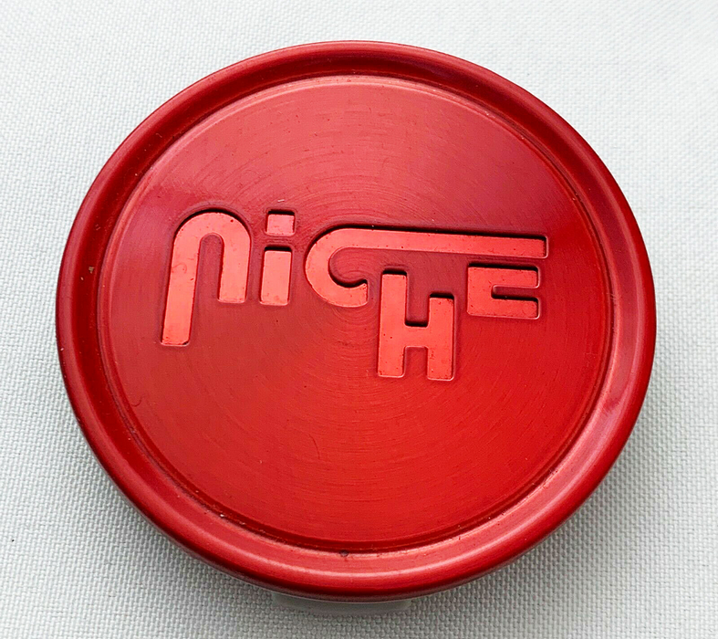 Niche Mono 1003-22QL NICHE 2.70" FLAT CAP-RED GLOSS - Truck Part Superstore
