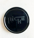 Niche Mono 1003-24GBL NICHE 2.95"FLAT CAP-GL-BLK W/ MATTE LOGO - Truck Part Superstore