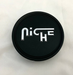Niche Mono 1003-24MBS NICHE 2.95" FLAT CAP-MT-BLK SILVER LOGO - Truck Part Superstore