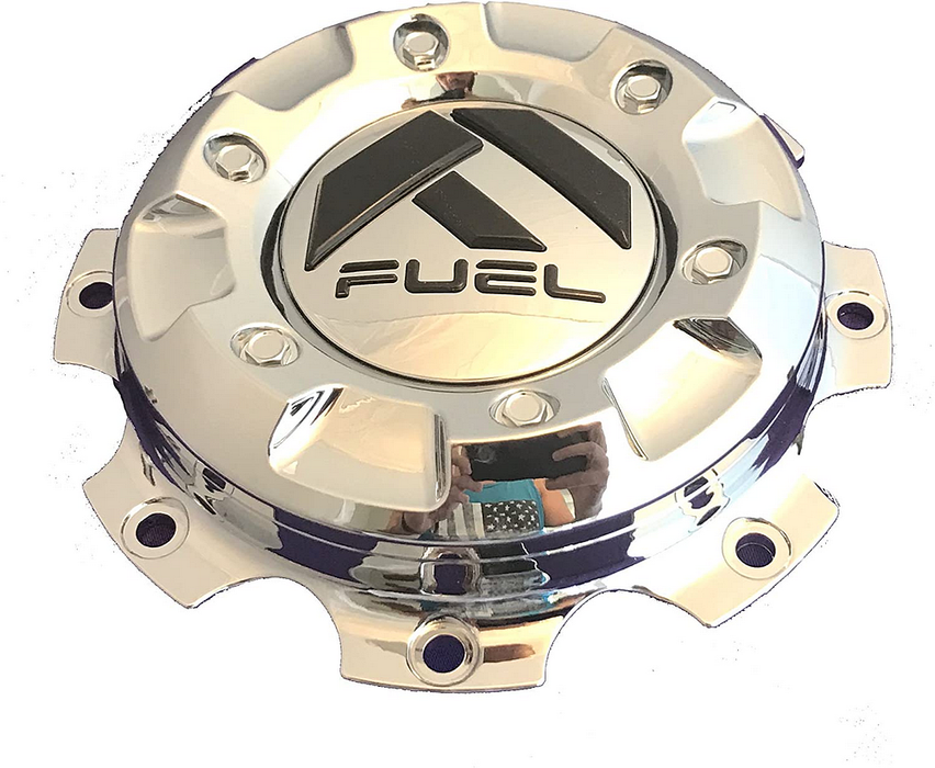 Fuel 2PC 1003-27 FUEL DUALIE CAP-FRONT CHROME FOR 17/82 - Truck Part Superstore