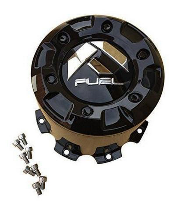 Fuel 2PC 1003-28GB FUEL DUALIE CAP-REAR BLACK FOR 17/82 - Truck Part Superstore