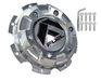 Fuel 2PC 1003-37 FUEL DUALIE CAP-FRONT CHROME FOR 92/93 - Truck Part Superstore