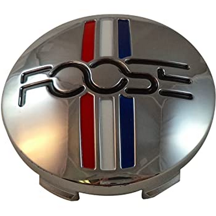 Foose 2PC 1003-41 FOOSE CHROME RWB CAP-2.70" CAP GRV - Truck Part Superstore