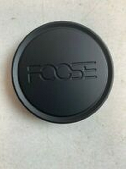 Foose 2PC 1003-54MB FOOSE 2.95" FLAT CAP-MATTE BLACK - Truck Part Superstore