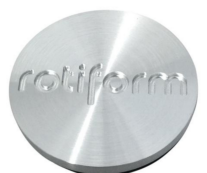 Rotiform 1PC 1003-57 ROTIFORM 2.36" FLAT O-RING CAP-BRUSHED - Truck Part Superstore